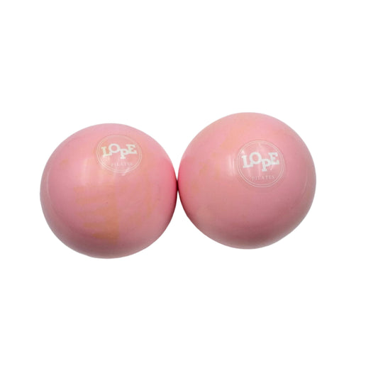 LOPE Weighted Ball 1kg - Pink - One Pair (CLEARANCE)