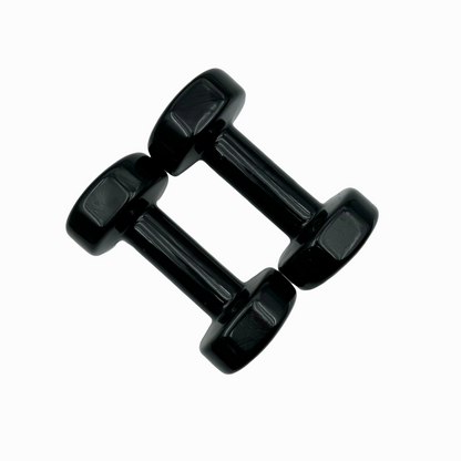 3kg Hand Held Weights Black - One pair