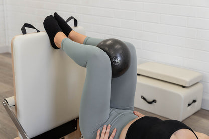 Yoga & Pilates inflatable ball Charcoal - 8 Units