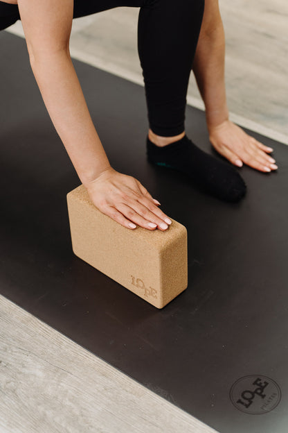 Cork Yoga Block (Single)