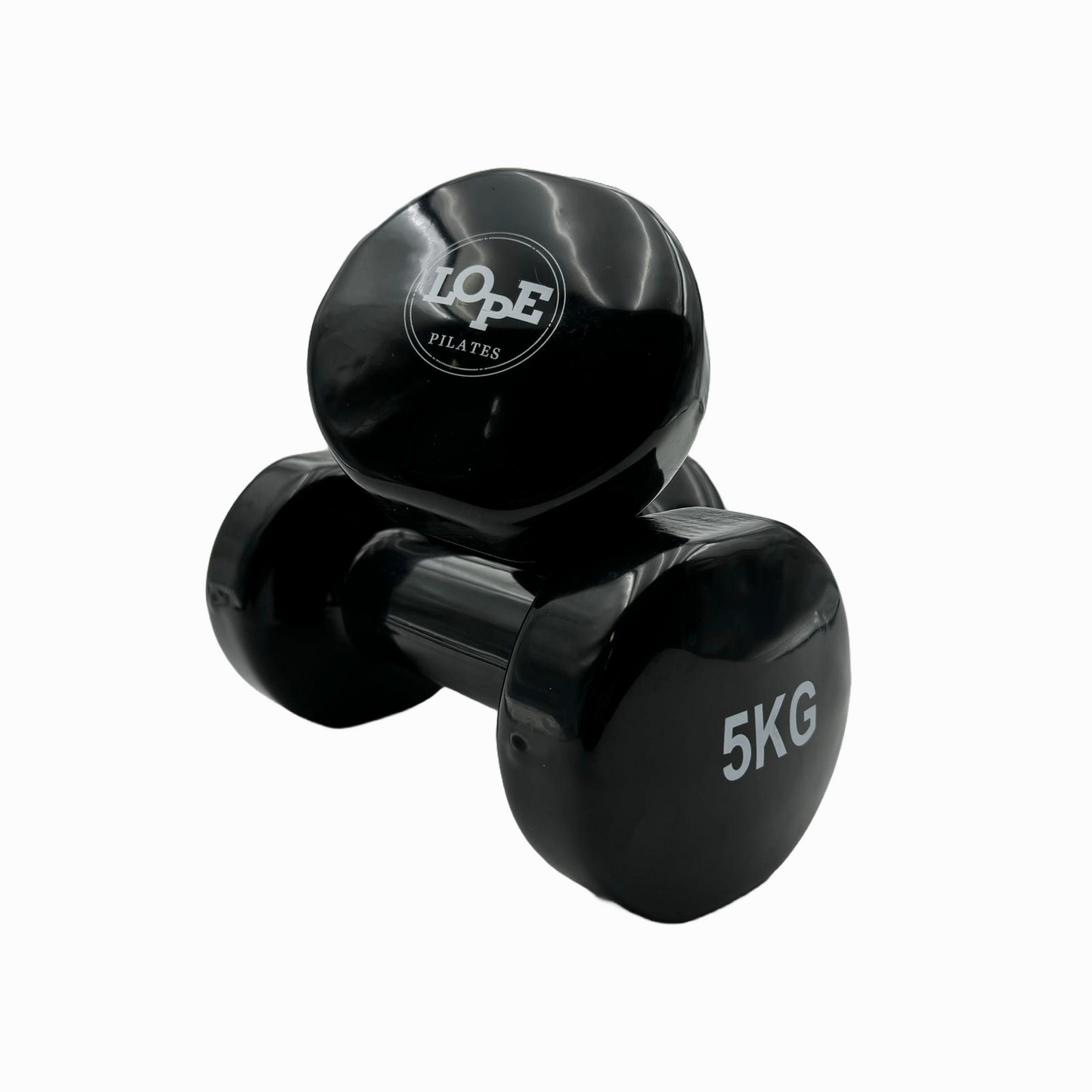 5kg Hand Held Weights Black - One pair