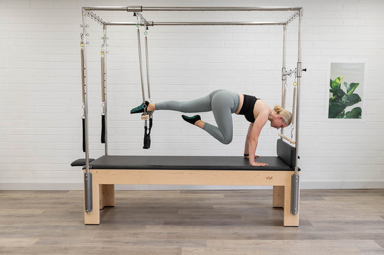 Classic Maple Wood Reformer & Cadillac Trapeze Combo In Melbourne – LOPE  Pilates Equipment